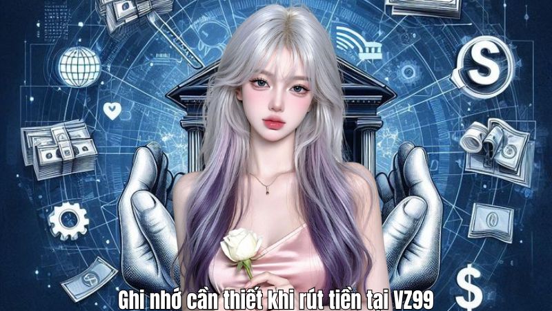 Ghi nhớ cần thiết khi rút tiền tại VZ99